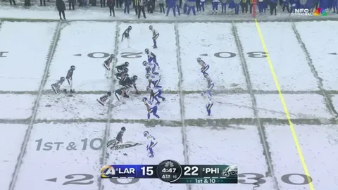 [Highlight] There are 78 days until the 2025 season starts! Let’s remember way back to 2024 when Saquon Barkley ran 78 yards for a touchdown in the snow!
