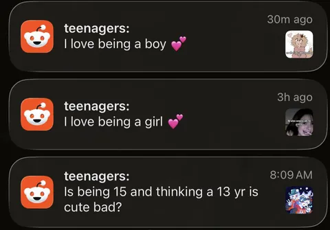 three levels of this subreddit