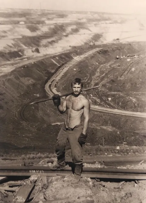 My dad in the eighties.