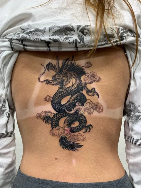 Dragon Tattoo by Zigm at Classic Ink in Iwakuni, Japan