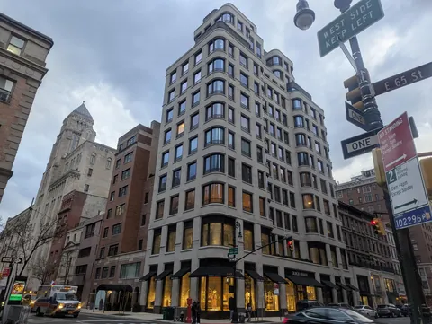 Brand new mixed use building in Manhattan