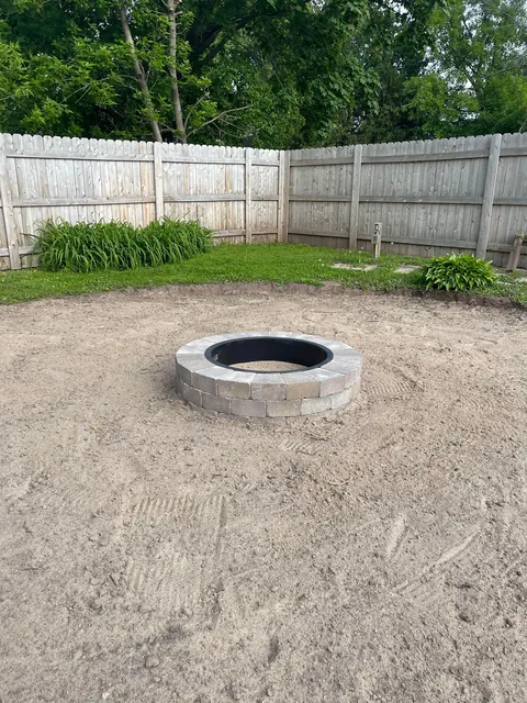 First Time Building A Stone Fire Pit… Did I Make A Mistake Here?