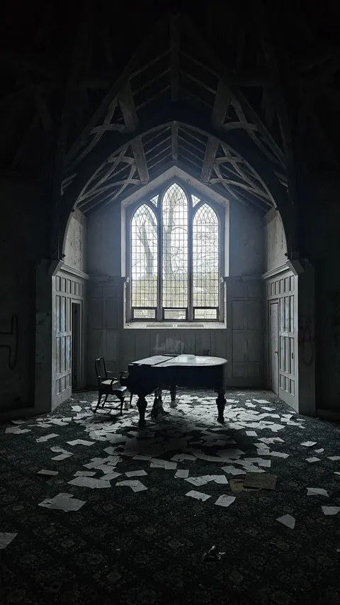 Beautiful Piano Room