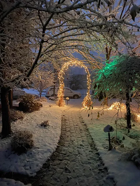 The path to our house