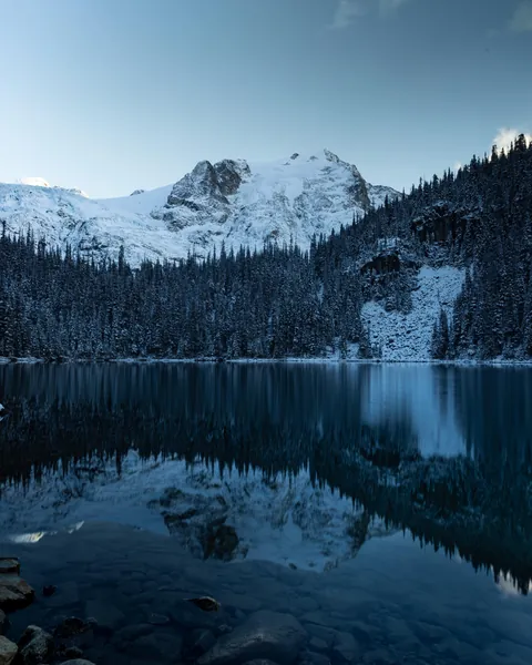 Mount Slalok from Middle Joffre Lake [OC] [3200x4000]