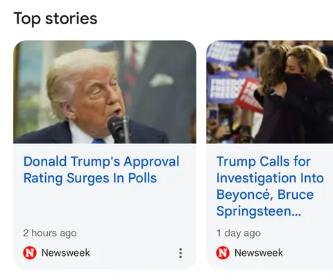 How is he “Surging” in the polls?