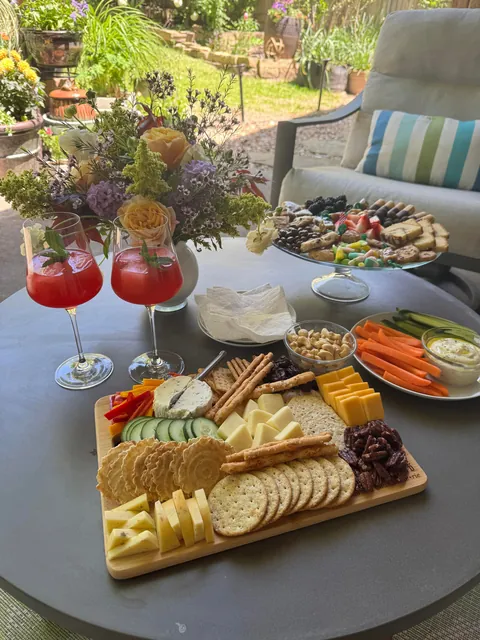 Annual garden party with my best friend!