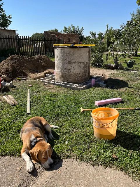 My garden well project