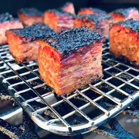[Homemade] Hickory smoked wagyu brisket burnt ends