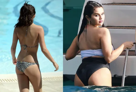 Selena Gomez before and now