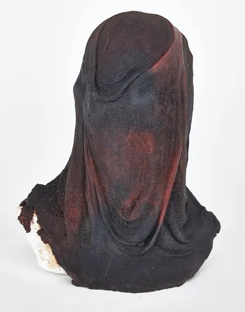 Some props for the demons, including some unused ones, in the movie Jacob’s Ladder (1990)