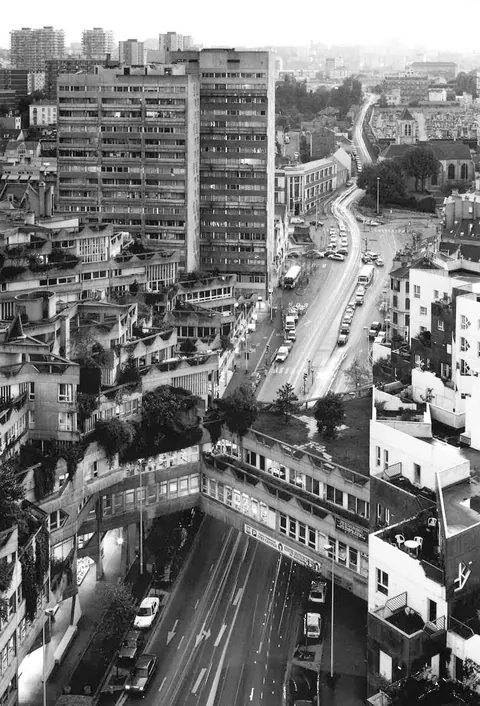 Ivry-sur-Seine social housing designed by Jean Renaudie (1969-1975)
