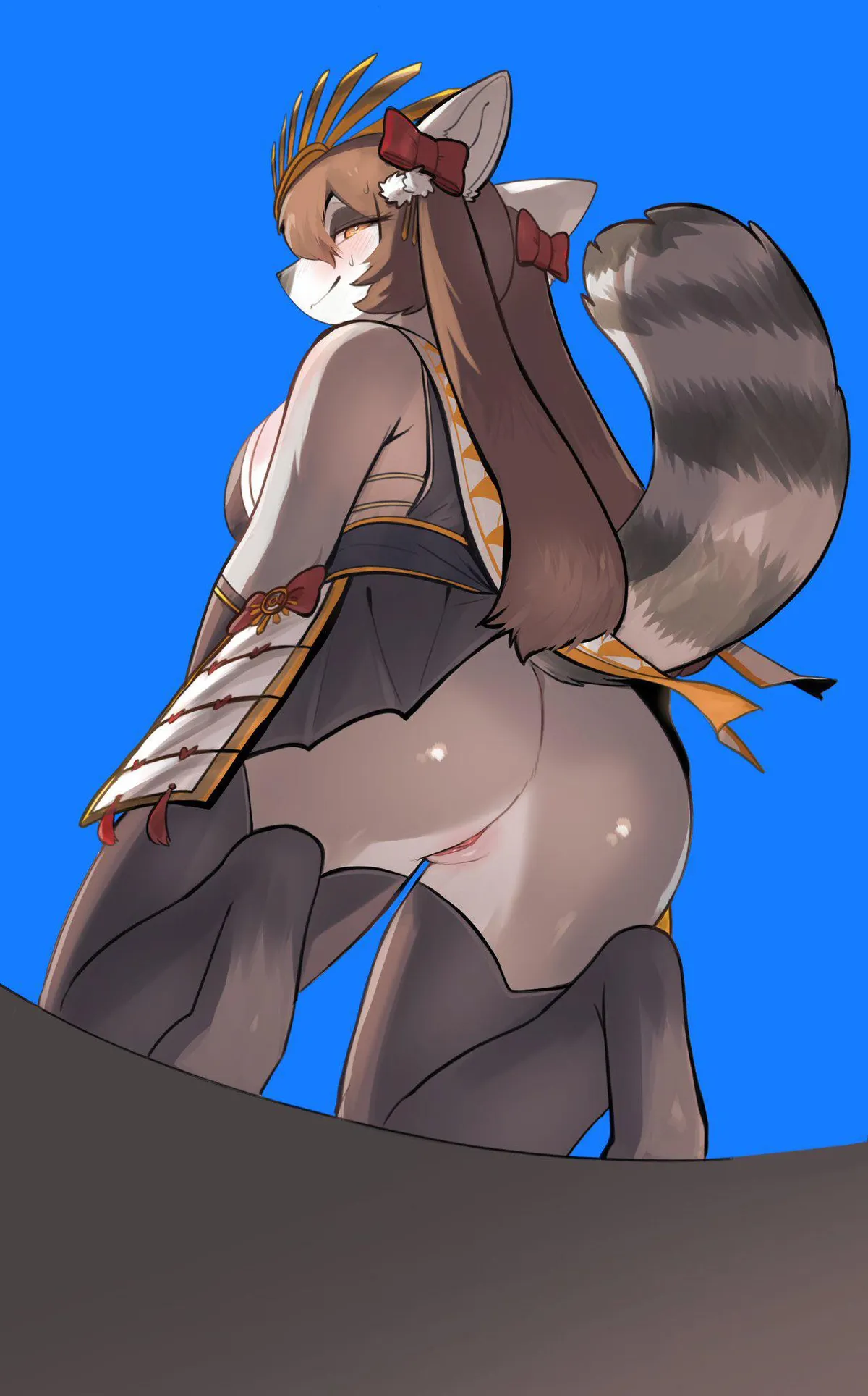 Amazon Warrior From Behind [F] (anaujyrruf)