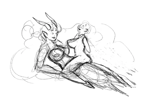 A collection of sketches (oc) [original art]