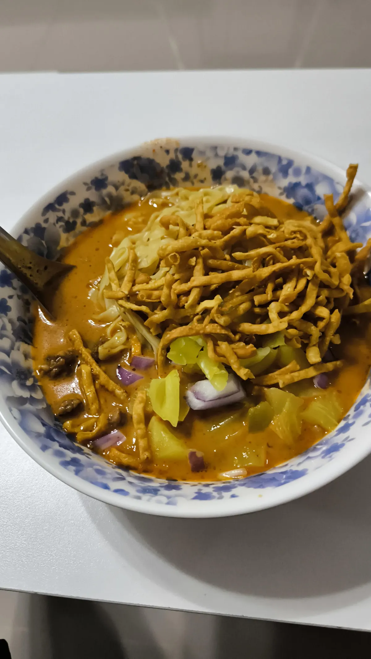 This is the most delicious noodle soup in the world (Khao Soi beef)