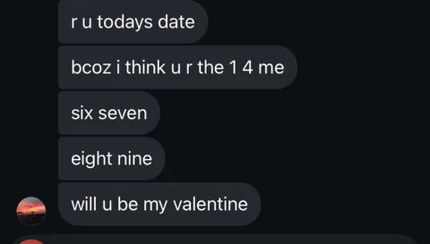 what should I reply to this guy asking me out