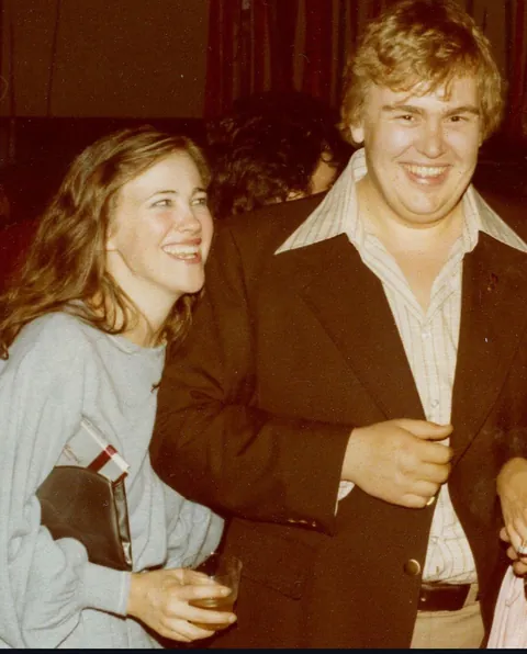 John Candy &amp; Catherine O’Hara in 1978 at opening night of the Toronto International Film Festival.