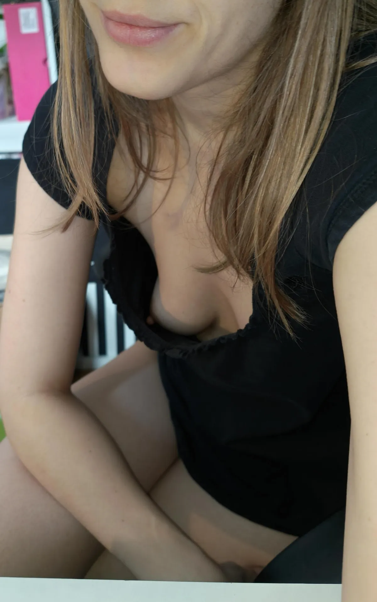 I love working from home. Happy Friday!