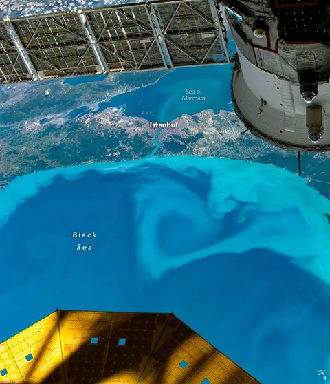 A Turquoise Tint for the Black Sea