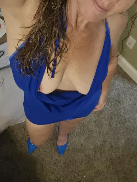 A not so innocent down blouse