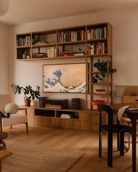Living room of an apartment in Gdańsk, Poland. [1246x1555]