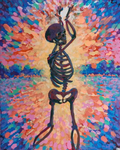 Hope, suntmint, acrylic, 2025