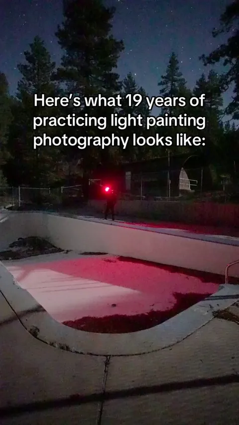 19 years of light painting
