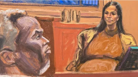 This diddy and Cassie court sketch though...