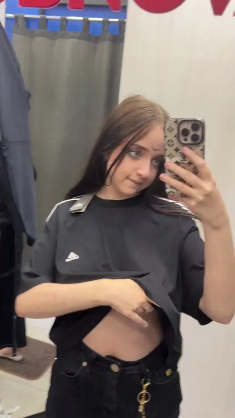 Changing rooms always make me feel my sluttiest