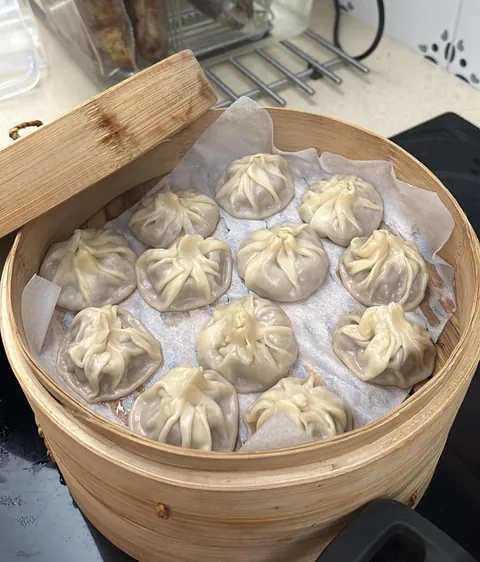 Beef dumplings.
