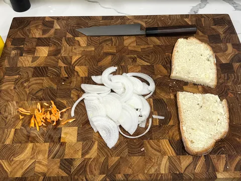 [homemade] hot ham and cheese