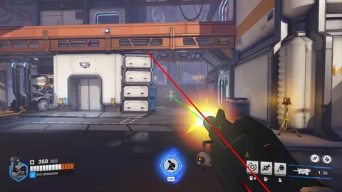 Bastion's gun is misaligned with crosshair and it's really annoying