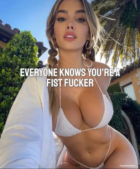 Do we have a [deleted] epidemic? Insane to see how many notifications I had from deleted accounts and so many [deleted] in my dms. I guess they couldn’t handle the heat. How about for every slide you go through, you owe me 10 seconds of stroking ;)