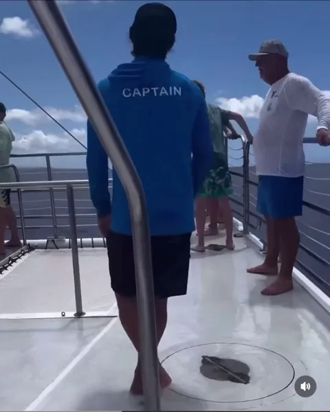 Captain has next level sea legs