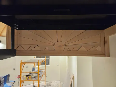 Spent several years building a complete 1300 sq ft roundhouse from top to bottom with my wife, including all framing, electrical, plumbing, HVAC, etc. By far the worst idea we've ever had, and so happy to be in it finally.