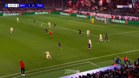 Manuel Neuer spotted at midfield 