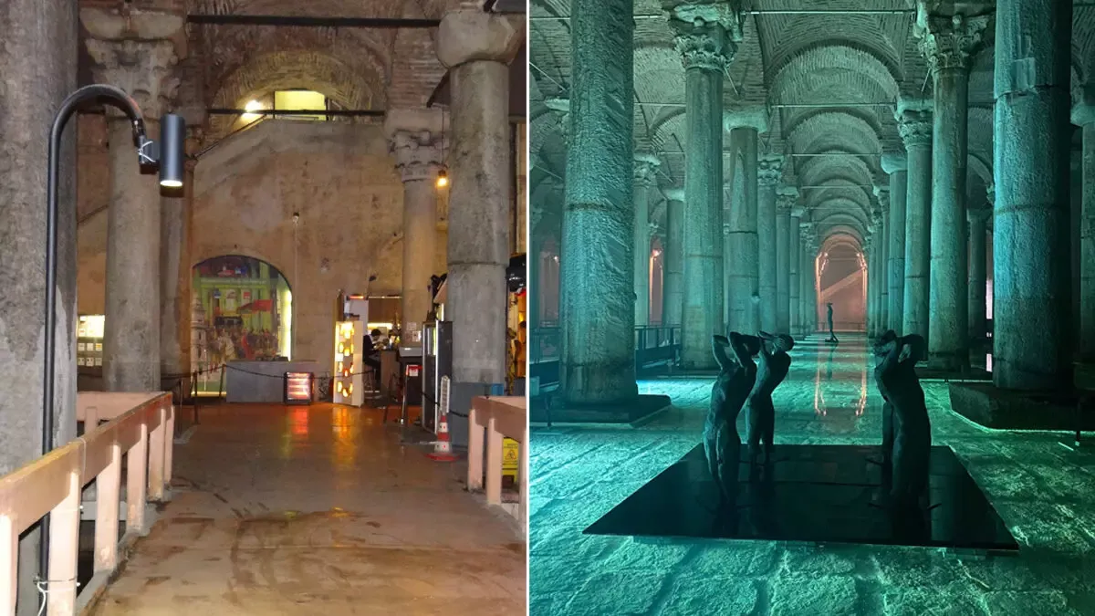 Basilica Cistern was restored by the social democratic government of Istanbul