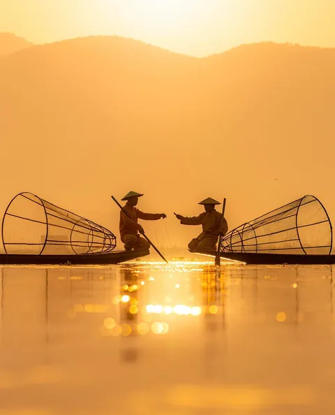 ITAP of fishermen in Myanmar