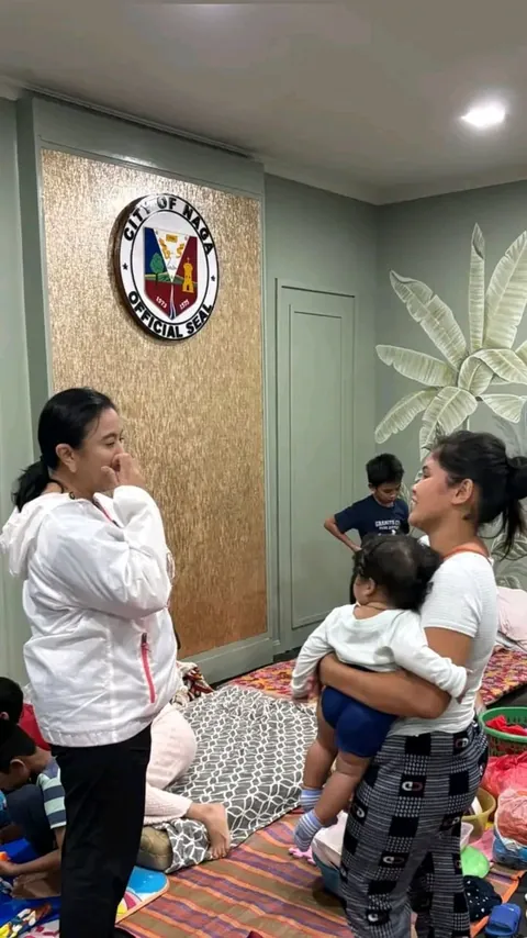 Naga City Mayor's Office as evacuation facility