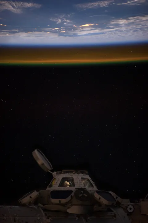 A View of My View, from the International Space Station. More details in comments!