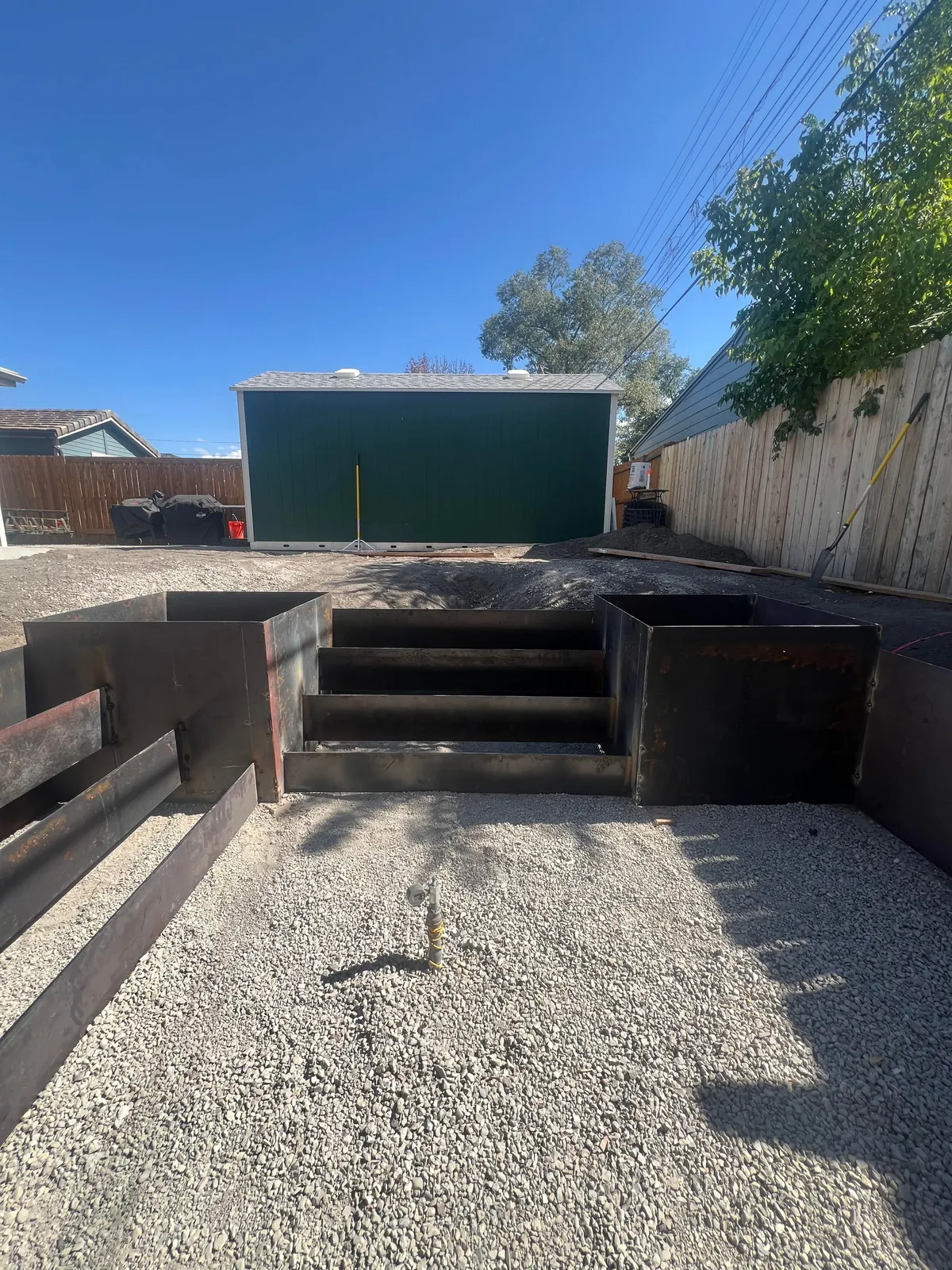 Backyard Sunken Fire Pit – Finally Done After 8 Months