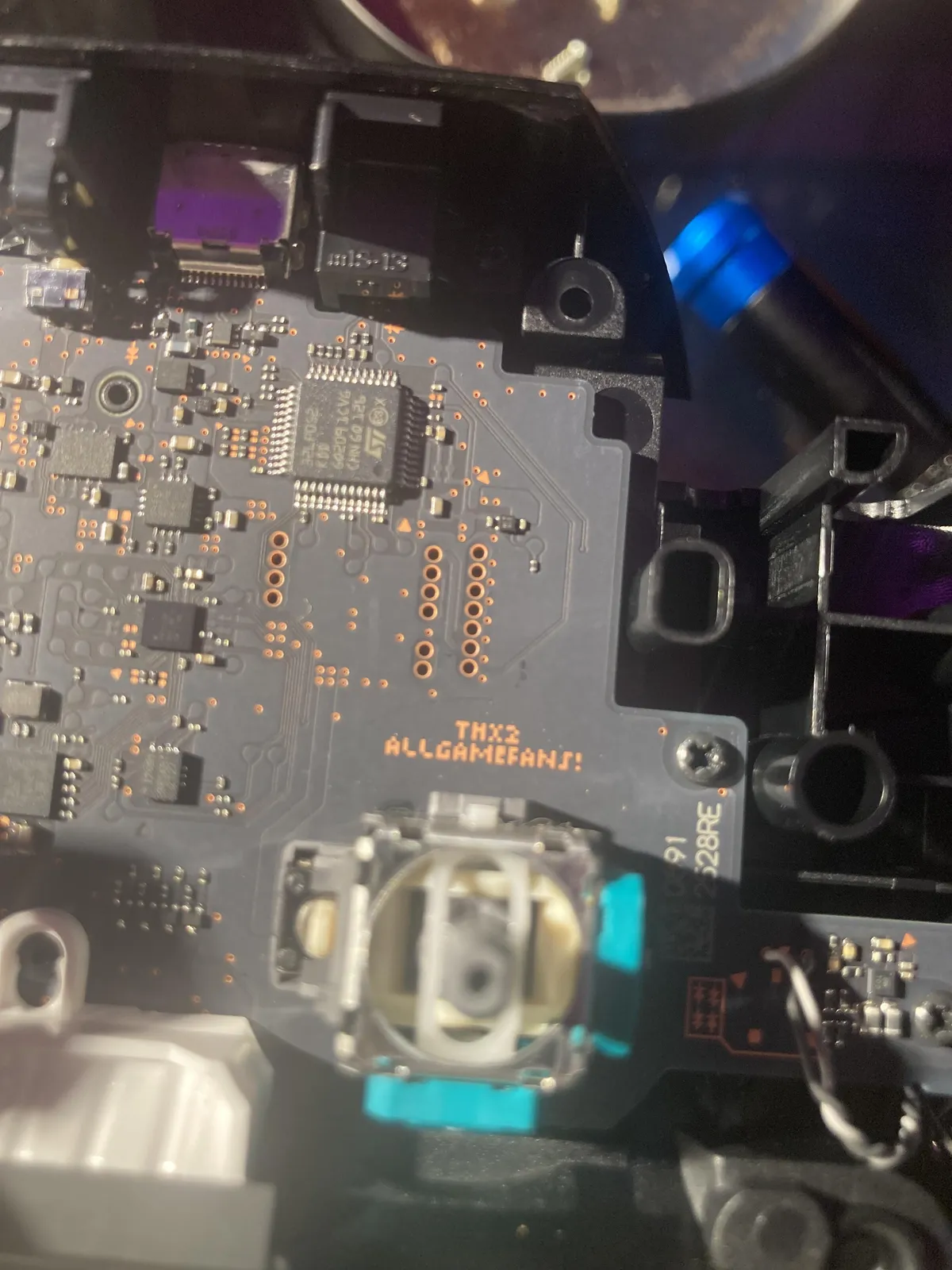 Cute message I found when fixing my pro controller