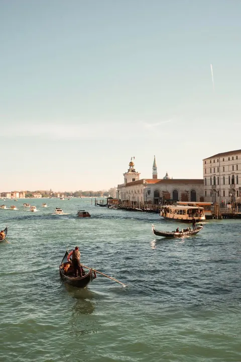 Sunny autumn day in Venice