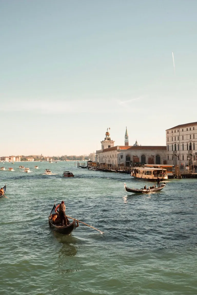 Sunny autumn day in Venice