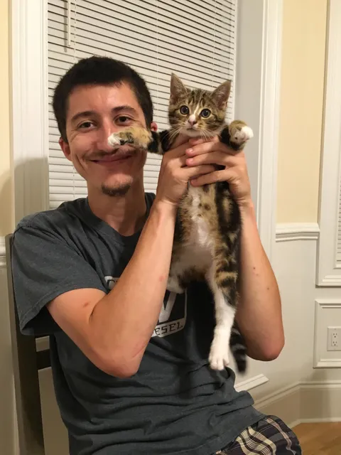 I was living by myself. I needed some company.