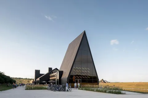 Hospitality Center at Kudykina Gora Park by Megabudka in Lipetsk Oblast, Russia