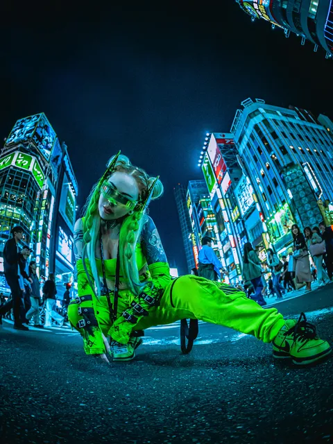 ITAP of my friend in Shinjuku [portrait]