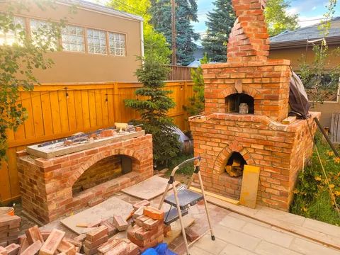 I built a BBQ this summer