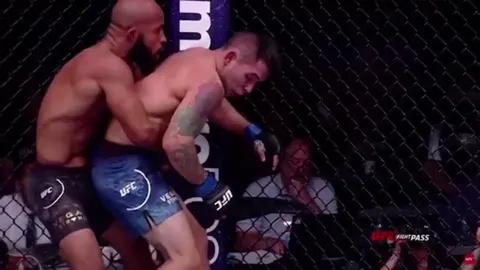One of the craziest moves in fighting history (Suplex to armbar before he hits the ground)