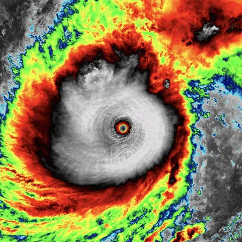 At 905mb and with 180mph winds, Milton has just become the 8th strongest hurricane ever recorded in the Atlantic Basin. It is still strengthening and headed for Florida  
